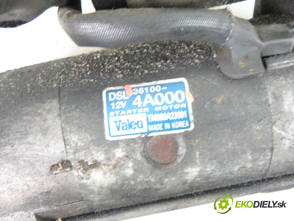 HYUNDAI H-1 Skrzynia FURGON 2006 103,00 2.5 CRDi 140 - D4CB 2497,00 Štartér 361004A000 (Štartéry)