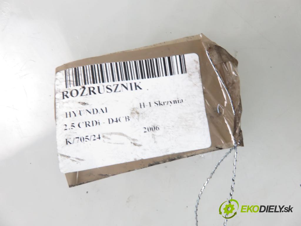 HYUNDAI H-1 Skrzynia FURGON 2006 103,00 2.5 CRDi 140 - D4CB 2497,00 Štartér 361004A000 (Štartéry)