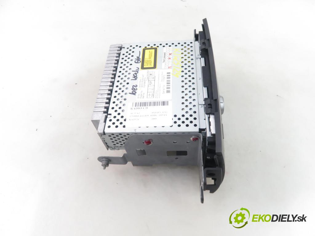 SUZUKI SX4 (EY, GY) HB 2005 88,00 1.9 DDiS 4x4 (RW 419D) - D19AA 1910,00 RADIO CD 3910779J0