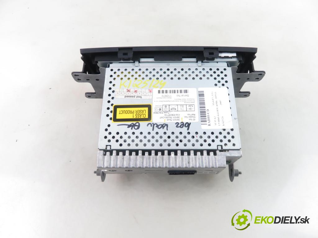 SUZUKI SX4 (EY, GY) HB 2005 88,00 1.9 DDiS 4x4 (RW 419D) - D19AA 1910,00 RADIO CD 3910779J0