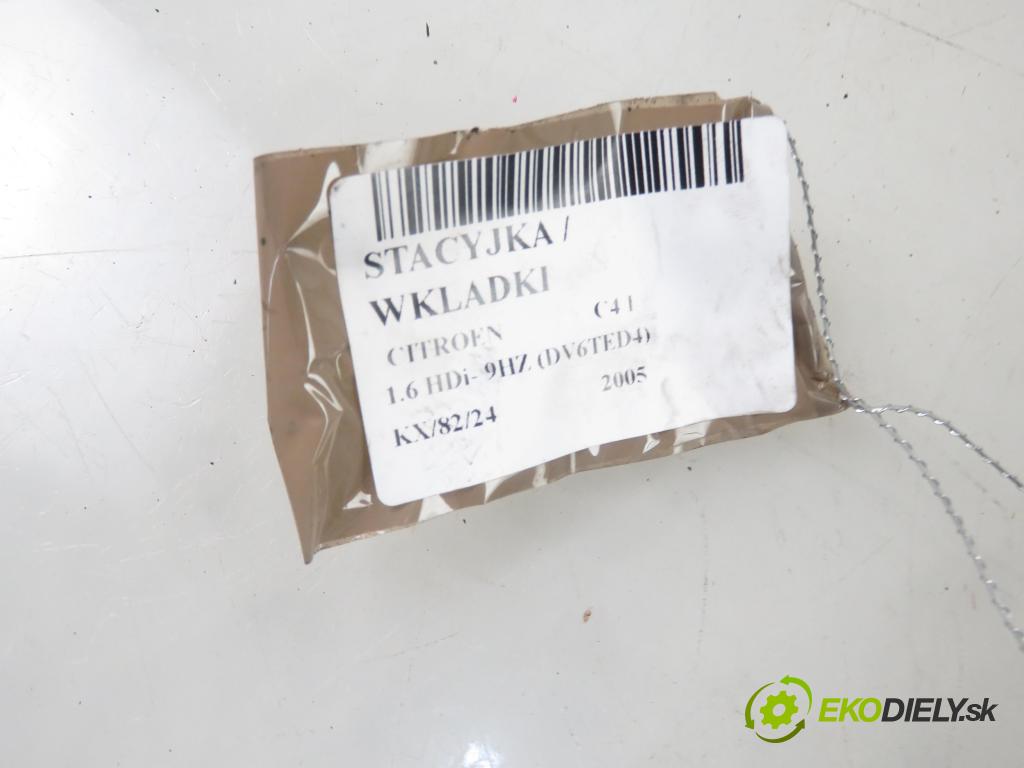 CITROEN C4 I (LC_) HB 2005 80,00 1.6 HDi 109 - 9HZ (DV6TED4) 1560,00 spinačka 9649781080 (Spínacie skrinky a kľúče)