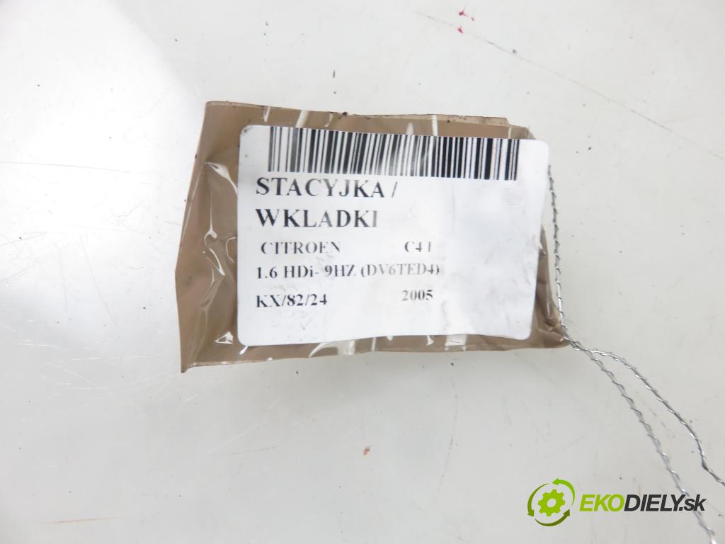 CITROEN C4 I (LC_) HB 2005 80,00 1.6 HDi 109 - 9HZ (DV6TED4) 1560,00 spinačka 9649781080 (Spínacie skrinky a kľúče)