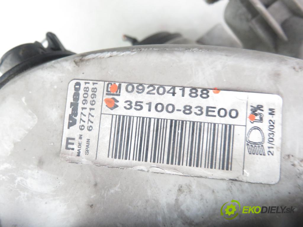 SUZUKI WAGON R+ (MM) HB 2002 56,00 1.3 (RB 413) - G13BB 1298,00 Svetlo PP 09204188 ; 3510083E00