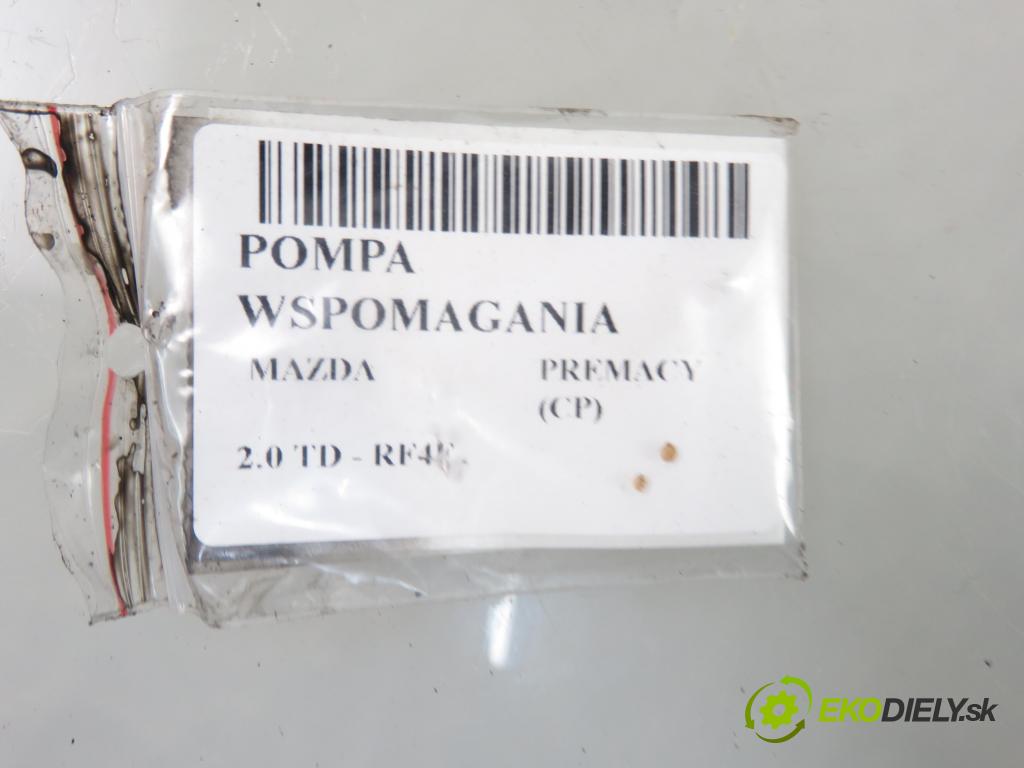 MAZDA PREMACY (CP) MINIVAN 2001 74,00 2.0 TD 101 - RF4F 1998,00 Pumpa servočerpadlo CB873265X (Servočerpadlá, pumpy riadenia)