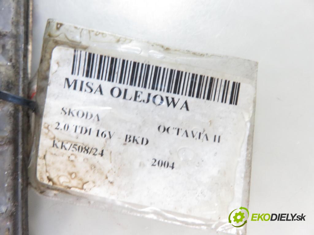 SKODA OCTAVIA II (1Z3) LIFTBACK 2004 103,00 2.0 TDI 16V - BKD 1968,00 Vaňa olejová 038103603AG (Olejové vane)