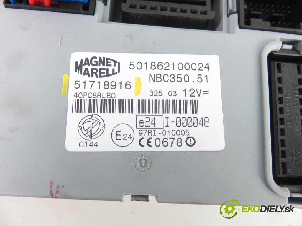 FIAT IDEA (350_) HB 2003 70,00 1.4 16V 95 - 843 A1.000 1368,00 MODUL BSI 51718916