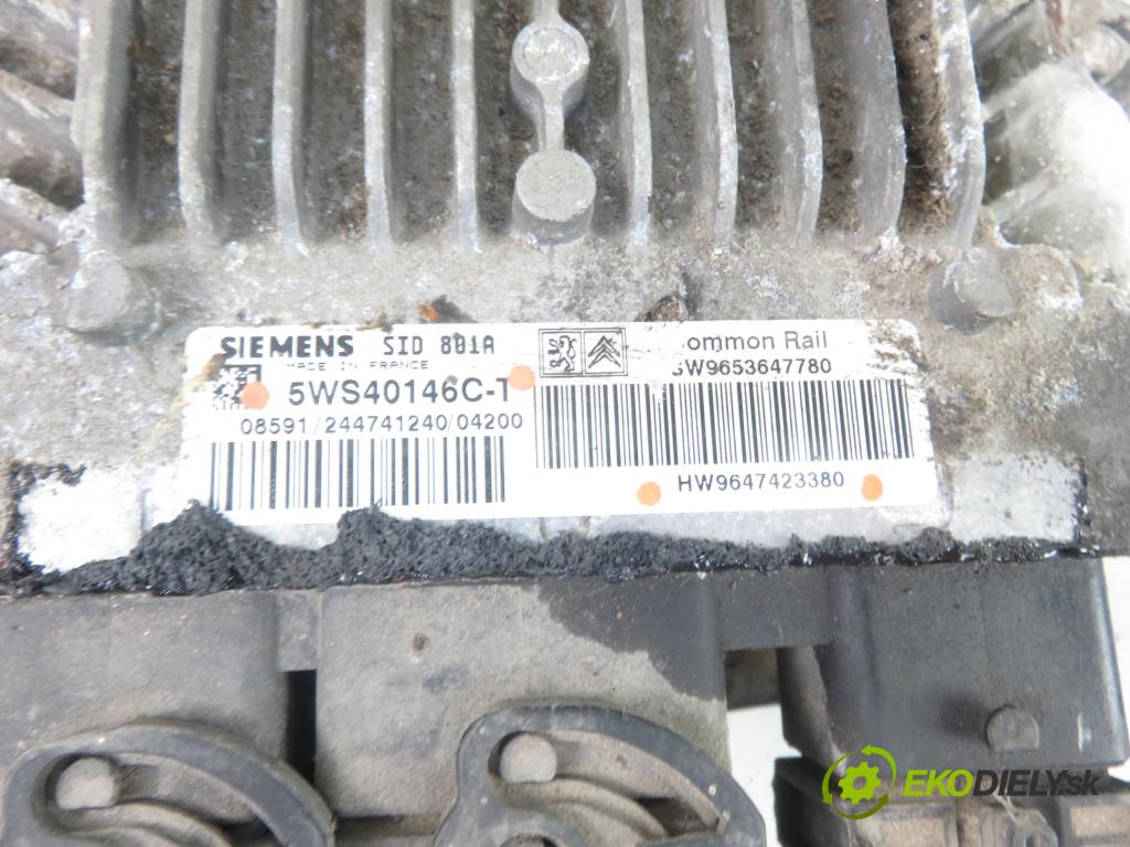 PEUGEOT PARTNER Combispace (5F) KOMBIVAN 2005 66,00 2.0 HDI - RHY (DW10TD) 1997,00 Riadiaca jednotka Motor 5WS40146CT ; HW9647423380