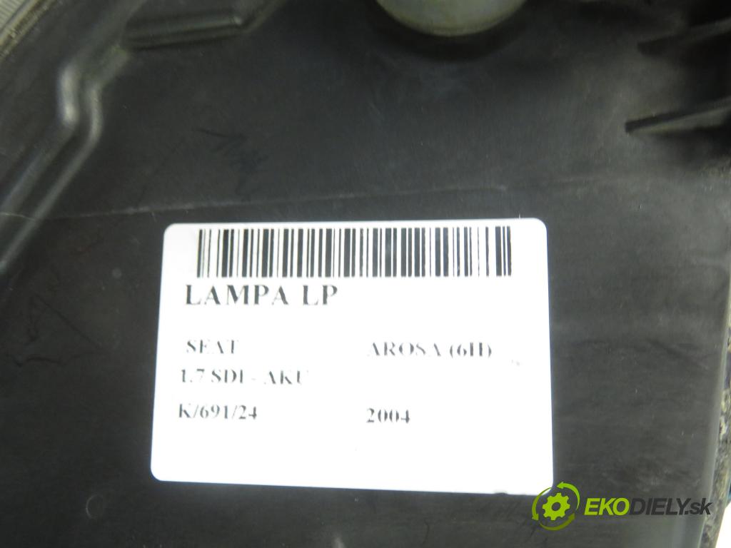 SEAT AROSA (6H) HB 2004 44,00 1.7 SDI - AKU 1716,00 Svetlo LP