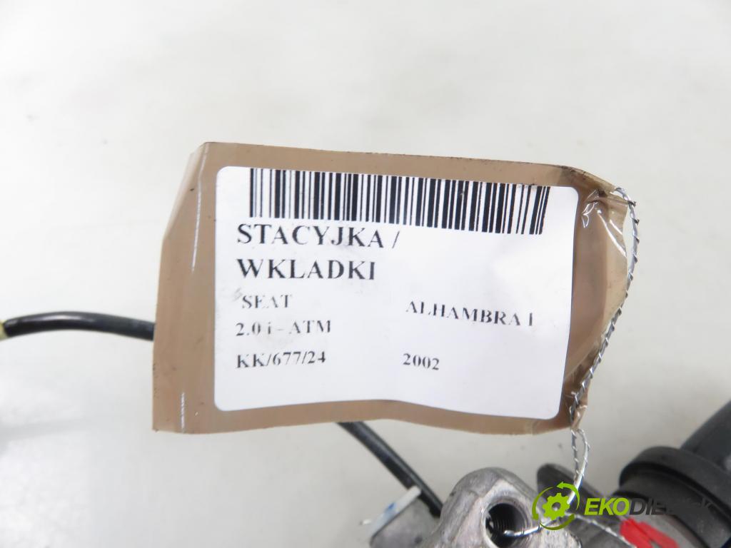 SEAT ALHAMBRA (7V8, 7V9) MINIVAN 2002 85,00 2.0 i - ATM 1984,00 spinačka 4B0905851B (Spínacie skrinky a kľúče)