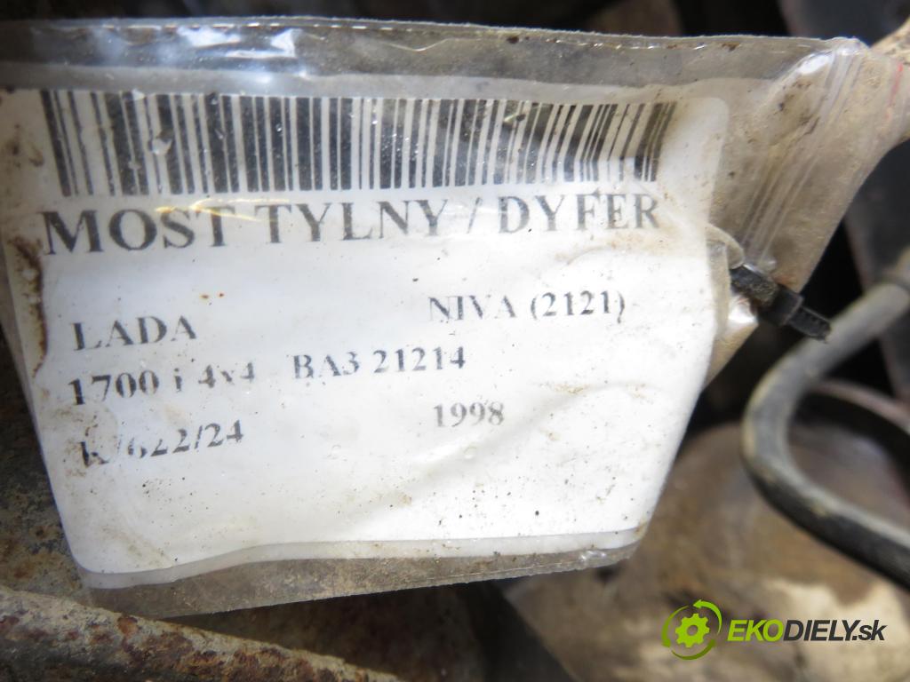 LADA NIVA (2121) TERENOWY 1998 59,00 1700 i 4x4 - BA3 21214 1690,00 Most zadní část / diferenciál
