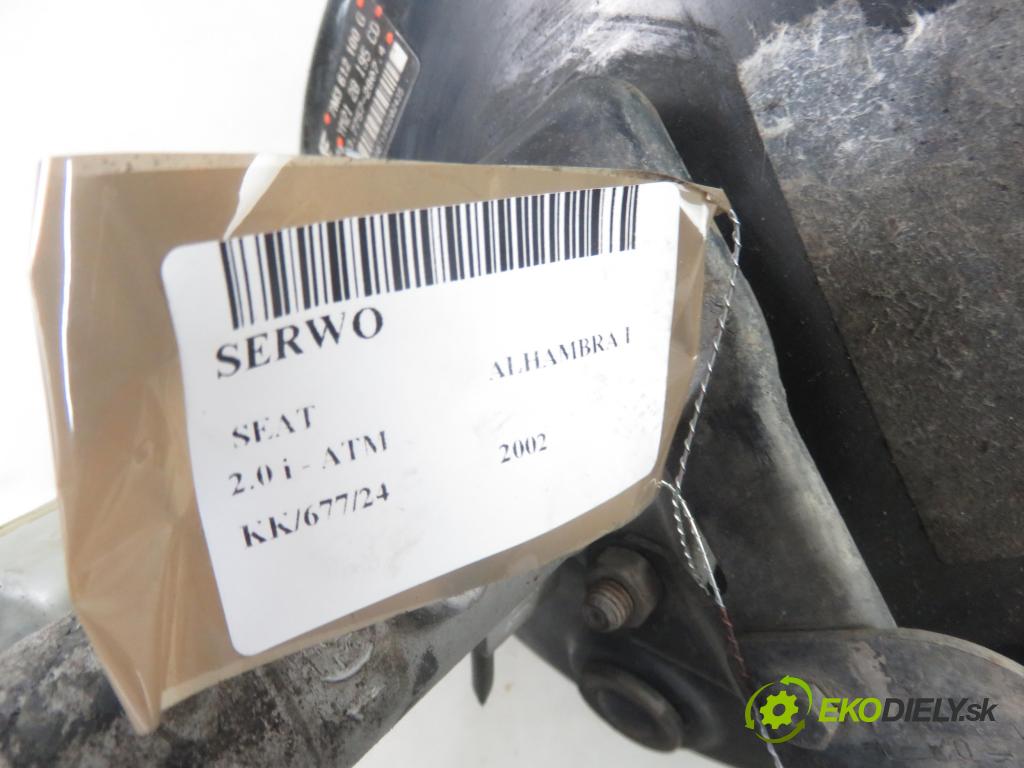 SEAT ALHAMBRA (7V8, 7V9) MINIVAN 2002 85,00 2.0 i - ATM 1984,00 Posilovač 7M3612100G ; 03775728074 ; YM212B195CD (Servočerpadlá, pumpy riadenia)