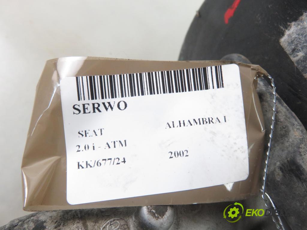 SEAT ALHAMBRA (7V8, 7V9) MINIVAN 2002 85,00 2.0 i - ATM 1984,00 Posilovač 7M3612100G ; 03775728074 ; YM212B195CD (Servočerpadlá, pumpy riadenia)