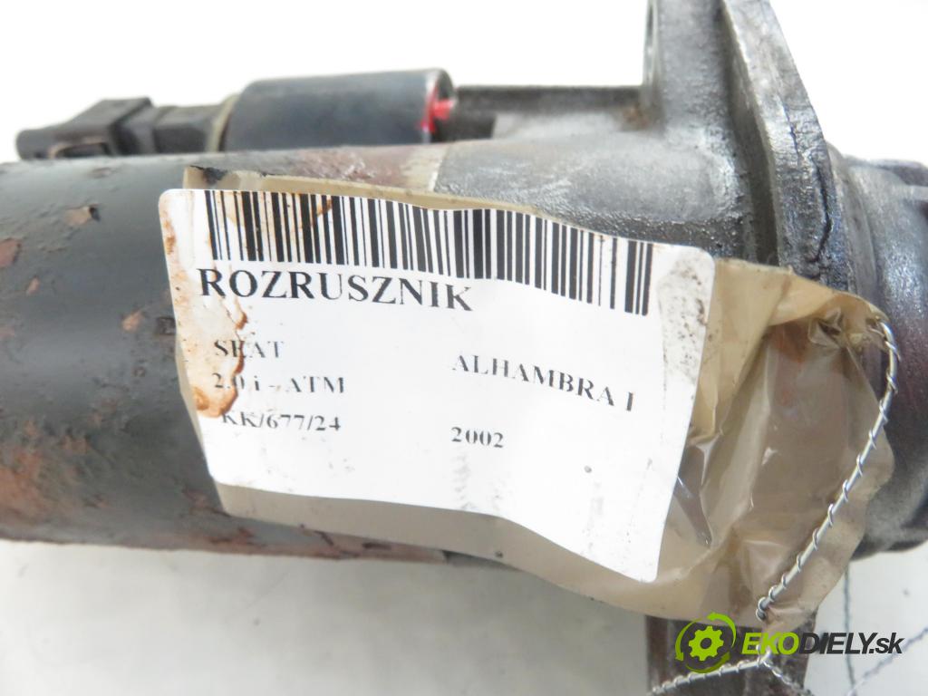 SEAT ALHAMBRA (7V8, 7V9) MINIVAN 2002 85,00 2.0 i - ATM 1984,00 Štartér  (Štartéry)