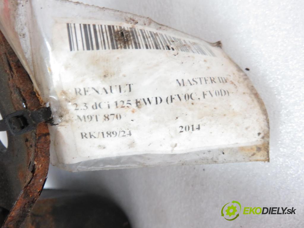 RENAULT MASTER III Skrzynia (FV) FURGON 2014 92,00 2.3 dCi 125 FWD (FV0C, FV0D) - M9T 870 2299,00 Listové pero zadné