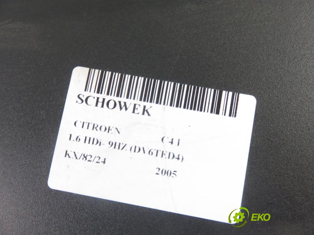 CITROEN C4 I (LC_) HB 2005 80,00 1.6 HDi 109 - 9HZ (DV6TED4) 1560,00 Priehradka, kastlík 9646339177