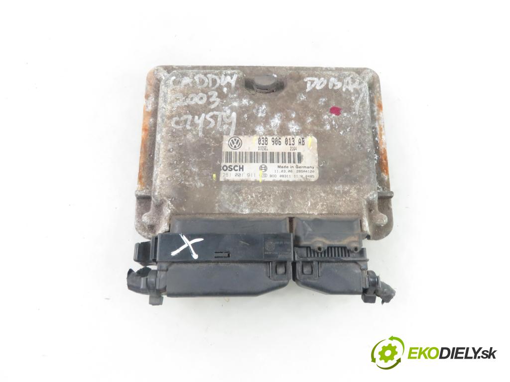 SEAT IBIZA II (6K1) HB 2002 50,00 1.9 SDI - AQM 1896,00 Riadiaca jednotka Motor 038906013AB ; 0281001911