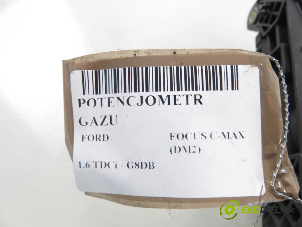 FORD FOCUS C-MAX (DM2) MINIVAN 2004 80,00 1.6 TDCi 109 - G8DB 1560,00 Potenciometer plynu 3M519F836AF ; 6PV00864110 (Pedále)