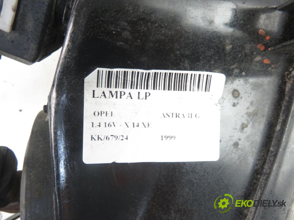 OPEL ASTRA G liftback (T98) HB 1999 66,00 1.4 16V - X 14 XE 1389,00 Svetlo LP