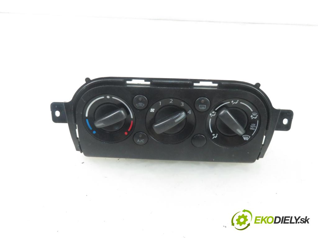 SUZUKI SX4 (EY, GY) CROSSOVER 2009 79,00 1.6 VVT 4x4 (RW 416) 107 - M16A 1586,00 Panel kúrenia KLIMATIZACE: