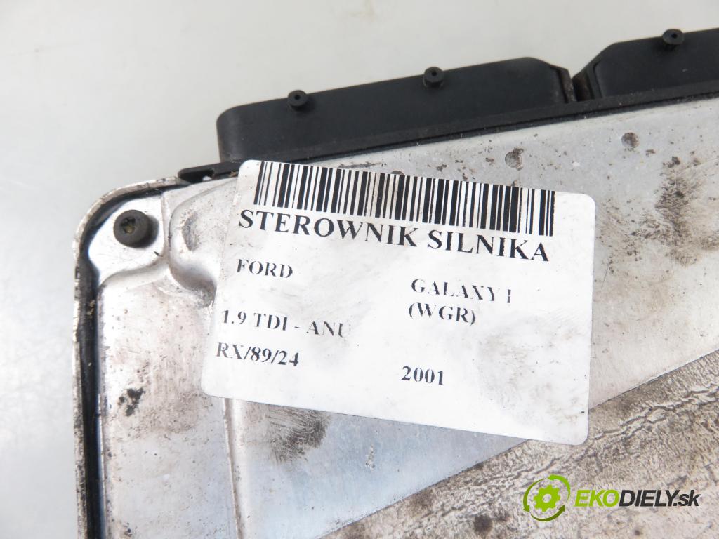 FORD GALAXY (WGR) MINIVAN 2001 66,00 1.9 TDI PD 90 - ANU 1896,00 Riadiaca jednotka Motor 038906019CA ; 0281010309