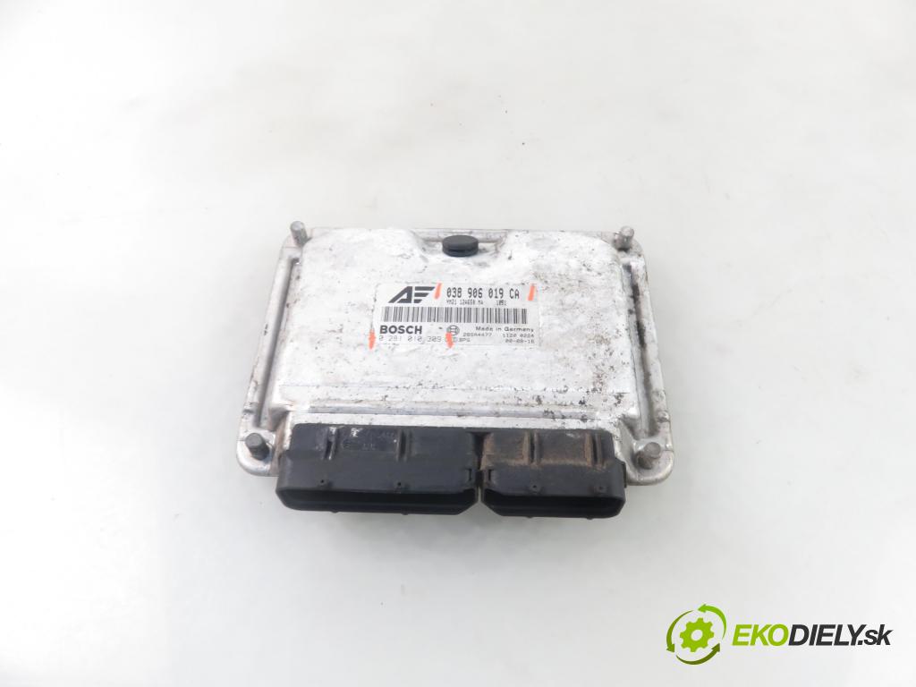FORD GALAXY (WGR) MINIVAN 2001 66,00 1.9 TDI PD 90 - ANU 1896,00 Riadiaca jednotka Motor 038906019CA ; 0281010309