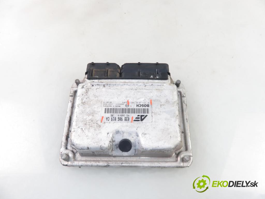 FORD GALAXY (WGR) MINIVAN 2001 66,00 1.9 TDI PD 90 - ANU 1896,00 Riadiaca jednotka Motor 038906019CA ; 0281010309