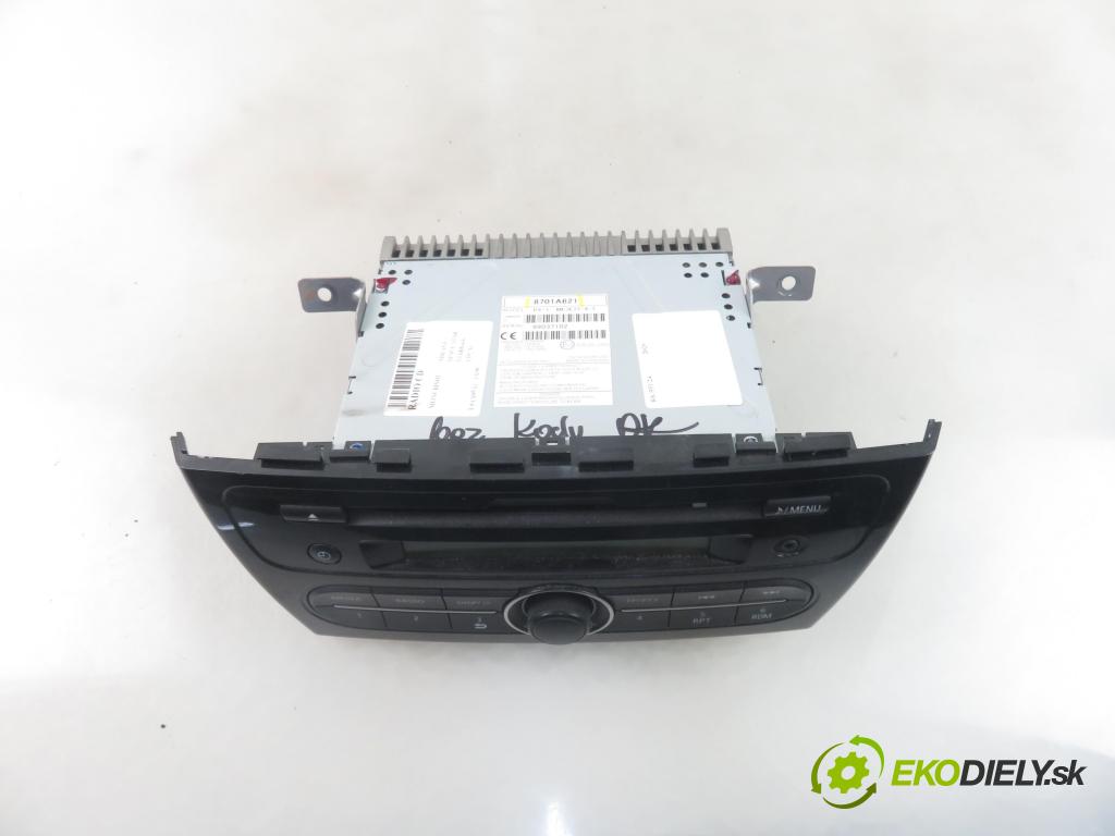 MITSUBISHI MIRAGE / SPACE STAR VI liftback (A0_A) HB 2020 52,00 1.0 12V R3 MIVEC 71 - 3A90 999,00 RADIO CD 8701A621