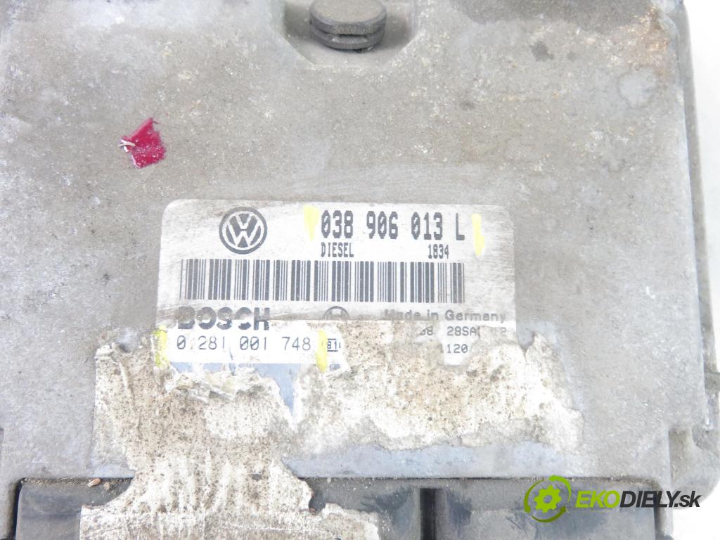 SEAT AROSA (6H) HB 1998 44,00 1.7 SDI - AKU 1716,00 Riadiaca jednotka Motor 038906013L ; 0281001748