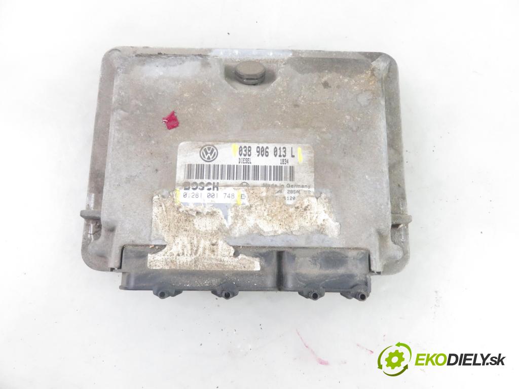 SEAT AROSA (6H) HB 1998 44,00 1.7 SDI - AKU 1716,00 Riadiaca jednotka Motor 038906013L ; 0281001748