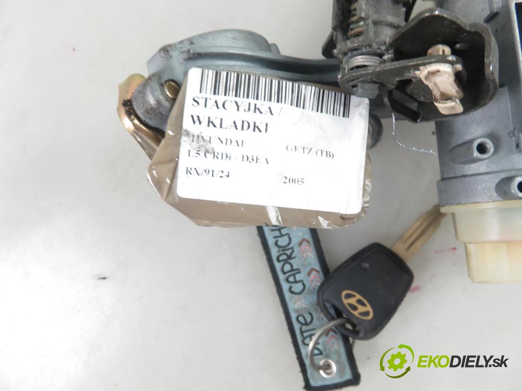 HYUNDAI GETZ (TB) HB 2005 60,00 1.5 CRDi - D3EA 1493,00 spinačka / zámky