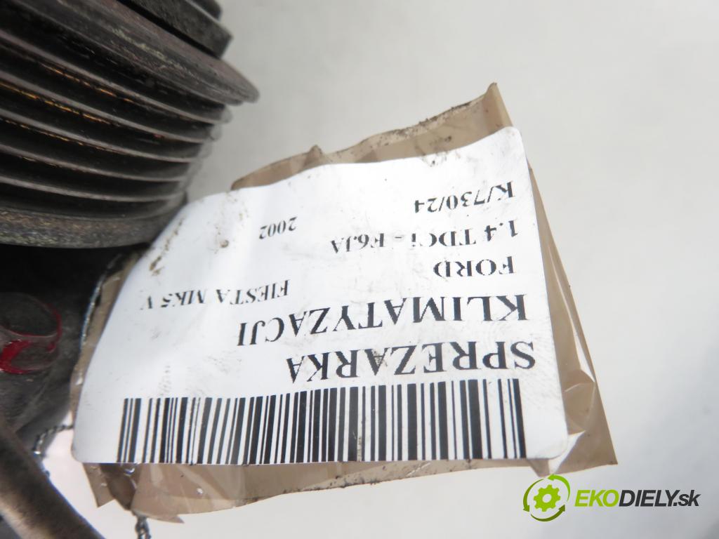 FORD FIESTA V (JH_, JD_) HB 2002 50,00 1.4 TDCi 8V 68 - F6JA 1399,00 KOMPRESOR: klimatizace 2S6119D629AD (Kompresory)