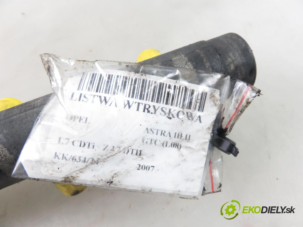 OPEL ASTRA H GTC (L08) HB 2007 74,00 1.7 CDTi - Z 17 DTH 1686,00 Lišta vstrekovacia 0445214094 (Vstrekovacie lišty)