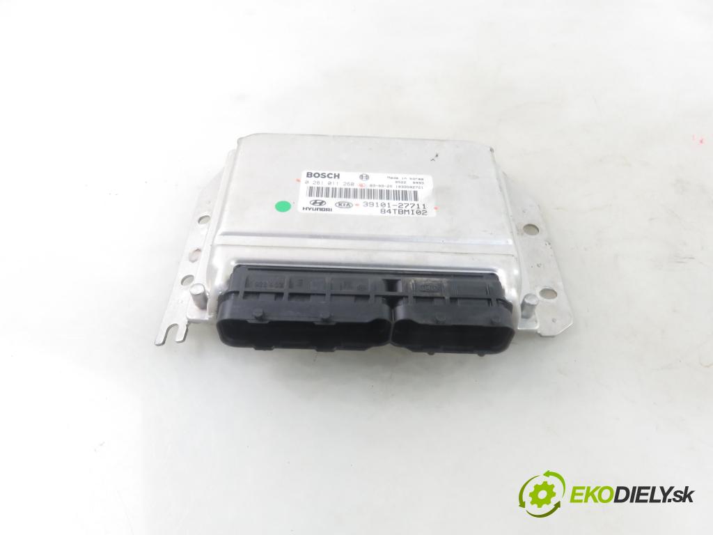 HYUNDAI GETZ (TB) HB 2005 60,00 1.5 CRDi - D3EA 1493,00 řídící jednotka motora 3910127711 ; 0281011260