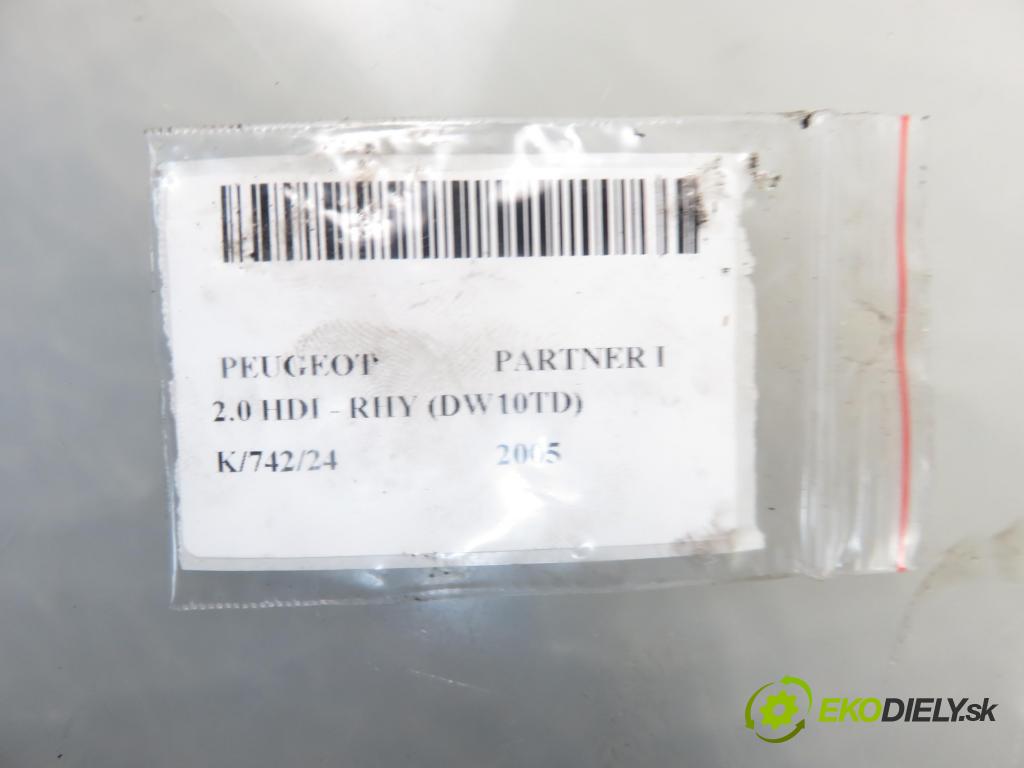 PEUGEOT PARTNER Combispace (5F) KOMBIVAN 2005 66,00 2.0 HDI - RHY (DW10TD) 1997,00 Obal filtra paliva 9642105180C ; 9638780280D