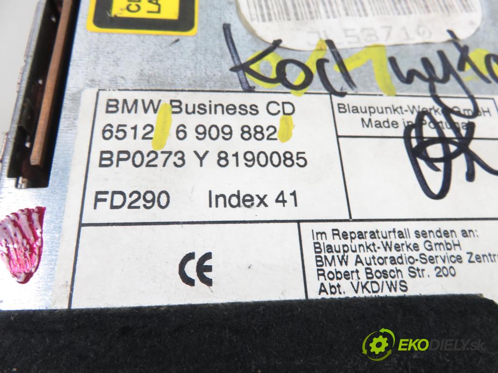 BMW 3 Compact (E46) HB 2003 110,00 320 td 150 - M47 D20 (204D4) 1995,00 RADIO CD 6909882