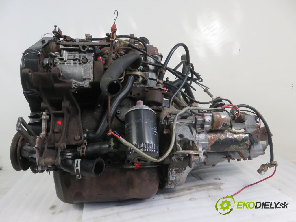 VW GOLF II (19E, 1G1) HB 1986 40,00 1.6 D - JP 1588,00 Motor DIESEL JP