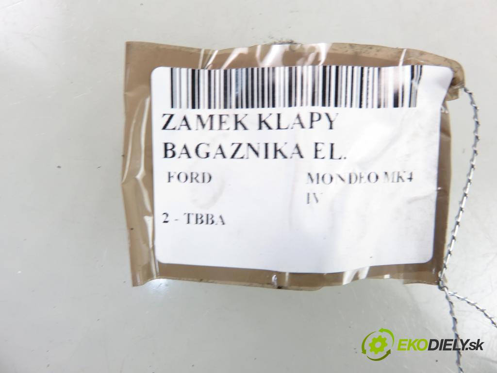FORD MONDEO IV (BA7) LIFTBACK 2007 107,00 2 - TBBA 1999,00 zámok dveří kufr EL. 3M51R442A66AR