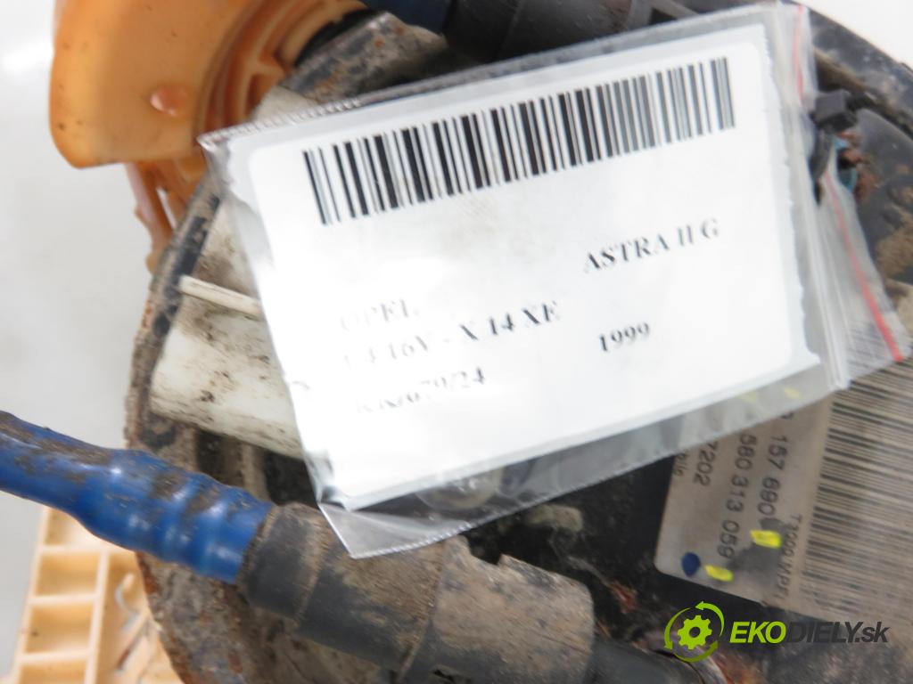 OPEL ASTRA G liftback (T98) HB 1999 66,00 1.4 16V - X 14 XE 1389,00 pumpa paliva 9157690 ; 0580313059