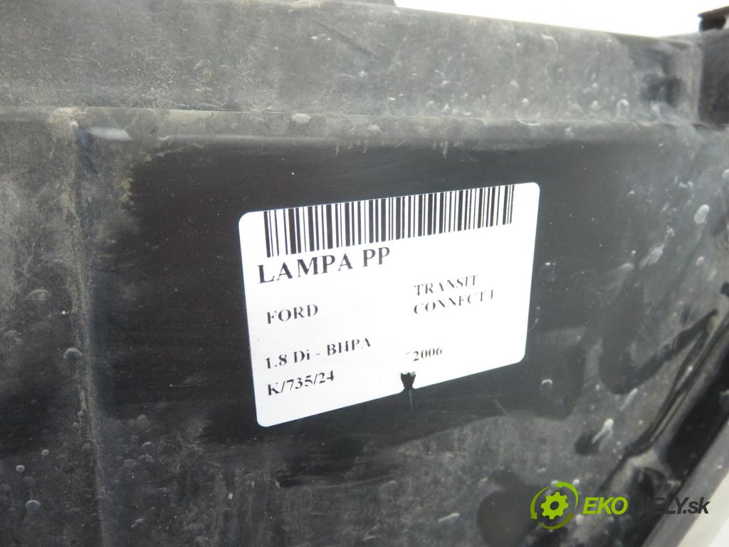 FORD TRANSIT CONNECT (P65_, P70_, P80_) FURGON 2006 55,00 1.8 TDDi 75 - BHPA 1753,00 Svetlo PP 2T1413006BE