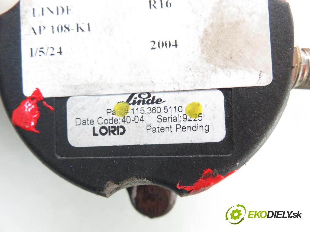 LINDE R16 WÓZEK WYSOKIEGO SKŁADOWANIA 2004 14,00 LINDE AP 108-K1 14kW 0,00 Snímač KATA ABSTRAKTNÍ: 1153605110