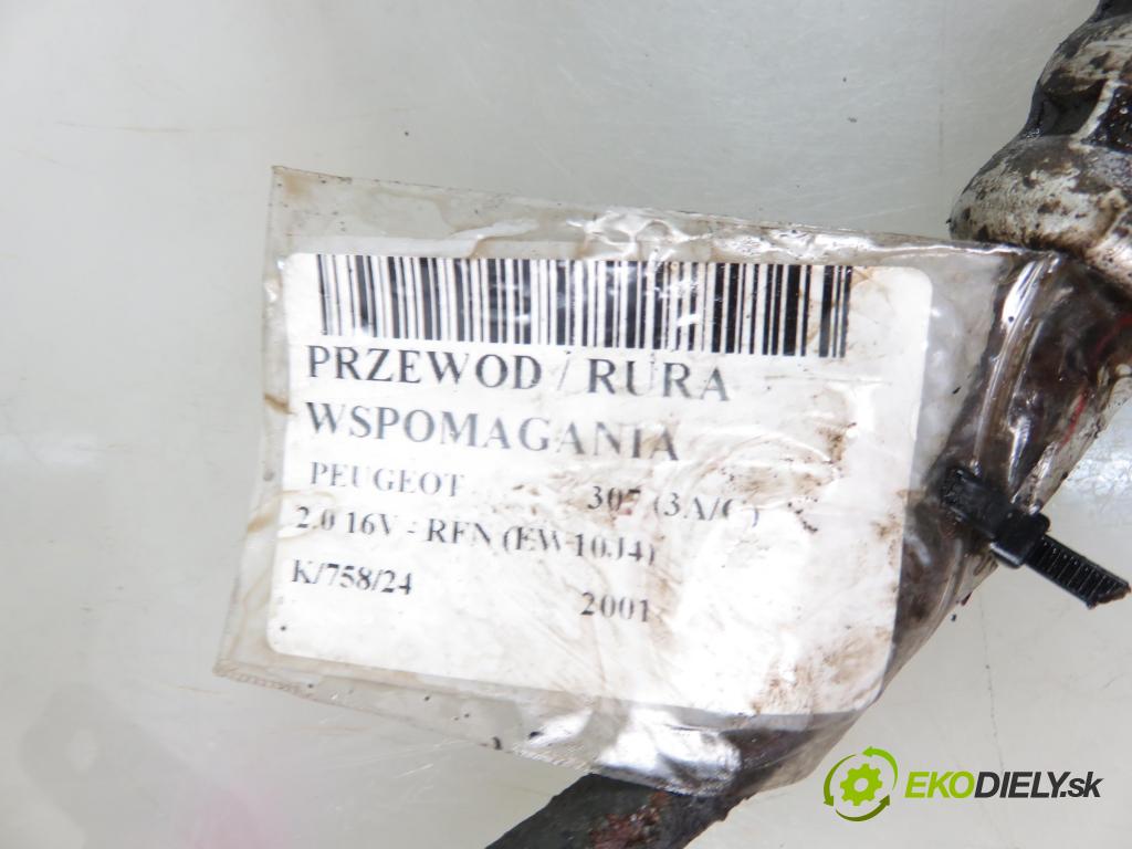 PEUGEOT 307 (3A/C) HB 2001 0,00 2.0 16V - RFN (EW10J4) 1997,00 rúrka / Rúra servočerpadlo 9644604380
