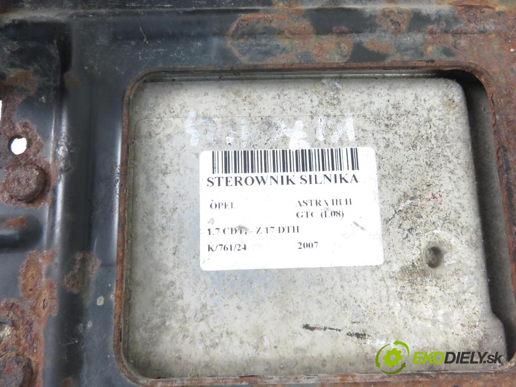 OPEL ASTRA H GTC (L08) HB 2007 74,00 1.7 CDTi - Z 17 DTH 1686,00 Riadiaca jednotka Motor 0281012694 ; 55560810 ; 8980135190