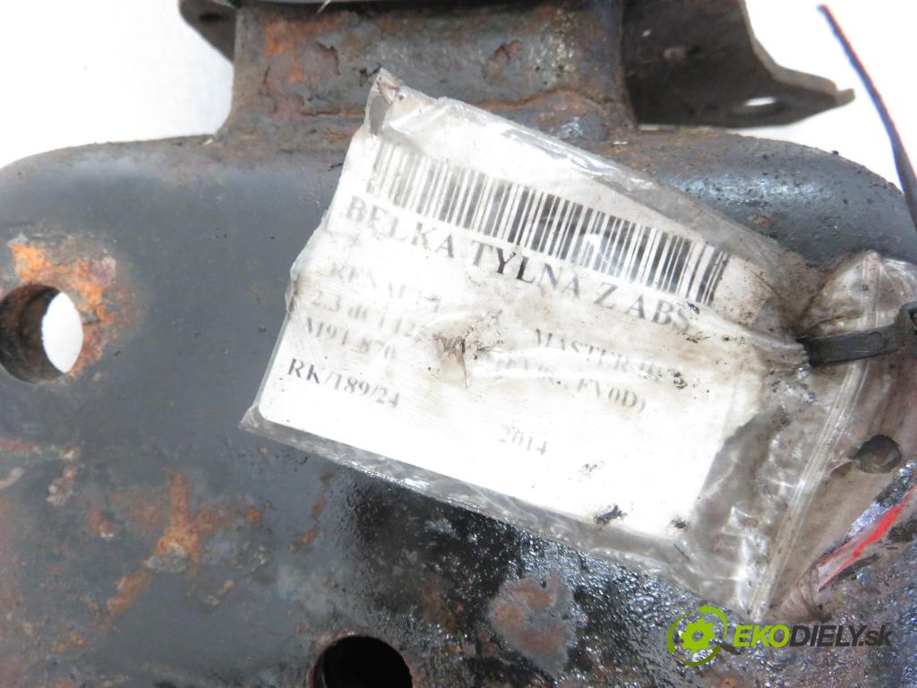 RENAULT MASTER III Skrzynia (FV) FURGON 2014 92,00 2.3 dCi 125 FWD (FV0C, FV0D) - M9T 870 2299,00 Výstuha zadná ABS