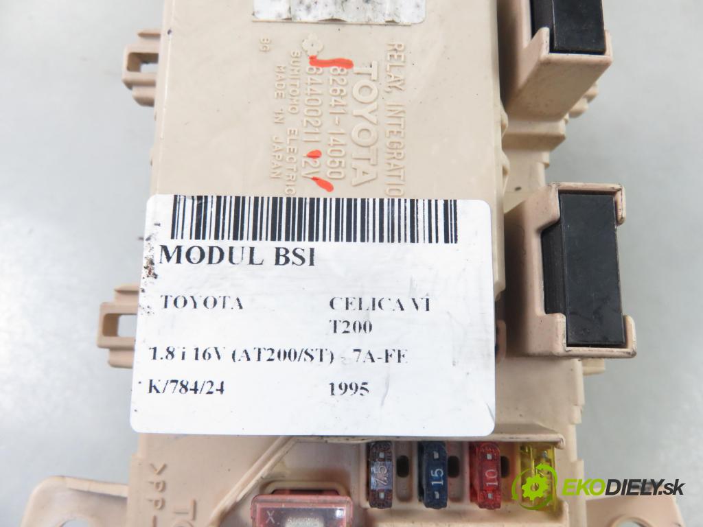 TOYOTA CELICA (_T20_) COUPE 1995 85,00 1.8 i 16V 116 (AT200/ST) - 7A-FE 1762,00 MODUL BSI 8264114050 ; 64400211