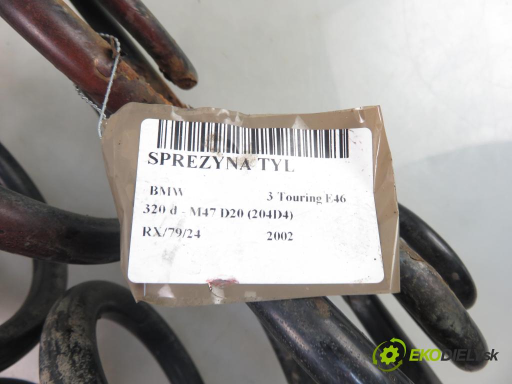 BMW 3 Touring (E46) KOMBI 2002 110,00 320 d 150 - M47 D20 (204D4) 1995,00 Pružina zadné