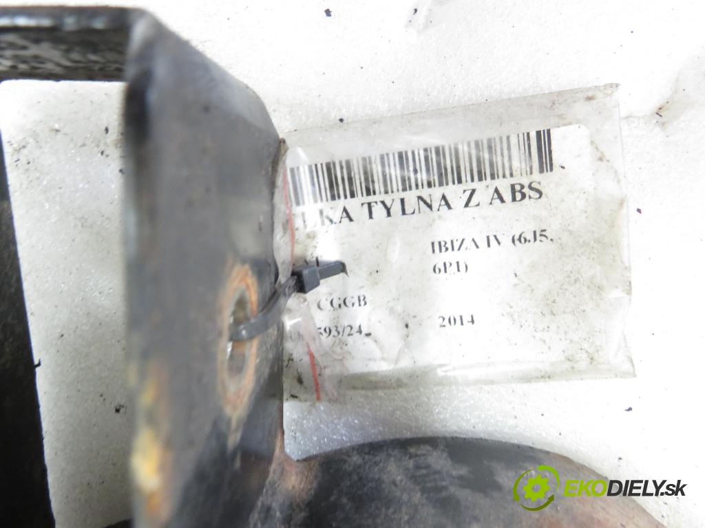 SEAT IBIZA IV (6J5, 6P1) HB 2014 63,00 1.4 - CGGB 1390,00 Výstuha zadná ABS