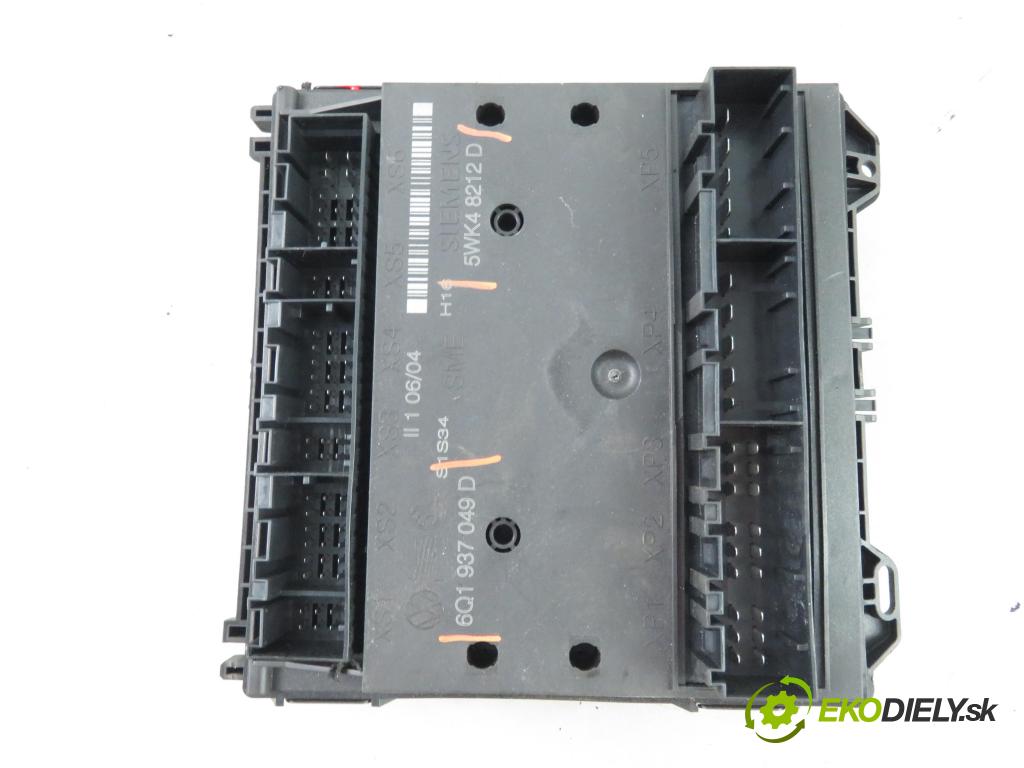 SEAT IBIZA III (6L1) HB 2004 47,00 1.2 12V - AZQ 1198,00 MODUL BSI 6Q1937049D ; 5WK48212D