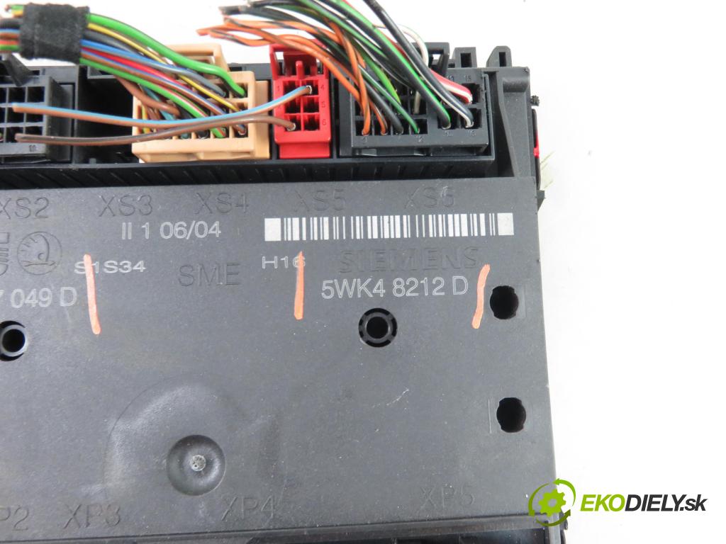 SEAT IBIZA III (6L1) HB 2004 47,00 1.2 12V - AZQ 1198,00 MODUL BSI 6Q1937049D ; 5WK48212D