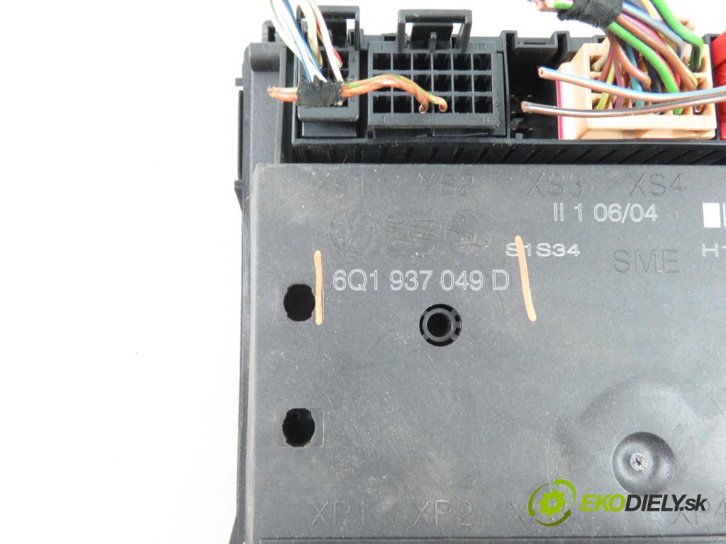SEAT IBIZA III (6L1) HB 2004 47,00 1.2 12V - AZQ 1198,00 MODUL BSI 6Q1937049D ; 5WK48212D