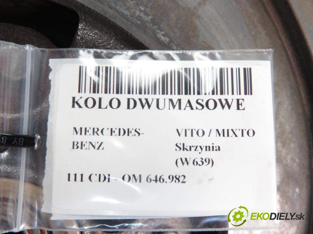 MERCEDES-BENZ VITO / MIXTO Skrzynia (W639) FURGON 2005 80,00 111 CDI 109 - OM 646.982 2148,00 Koleso dvojhmota